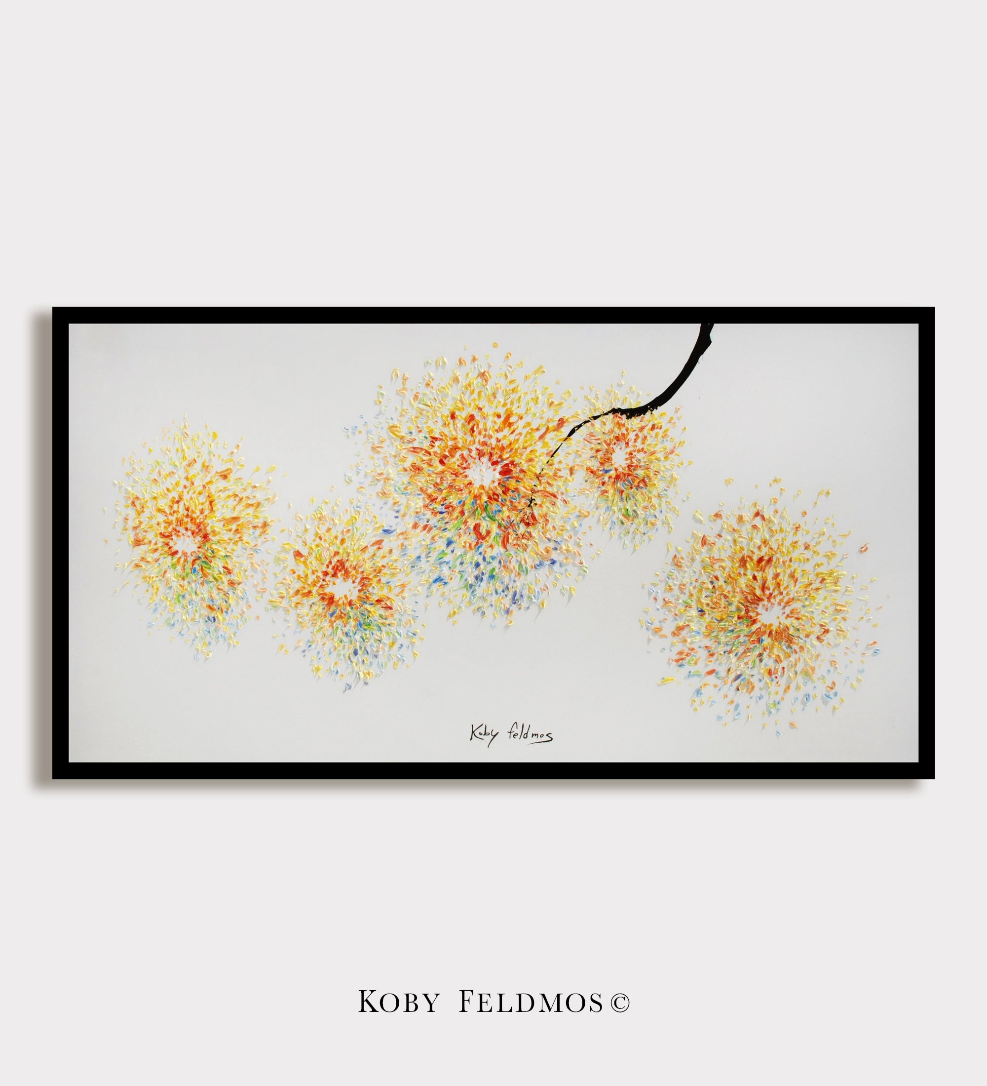 Abstract Sunflowers 55