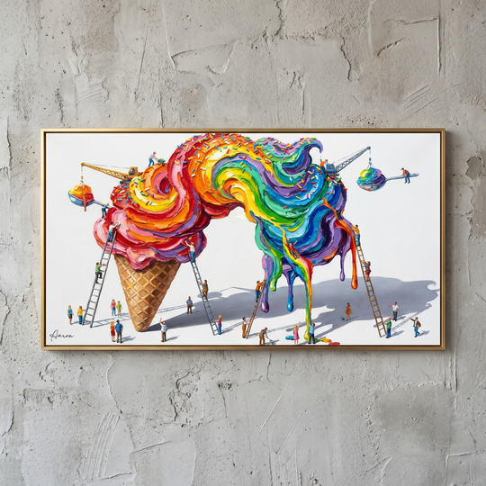 Rainbow Ice Cream 48
