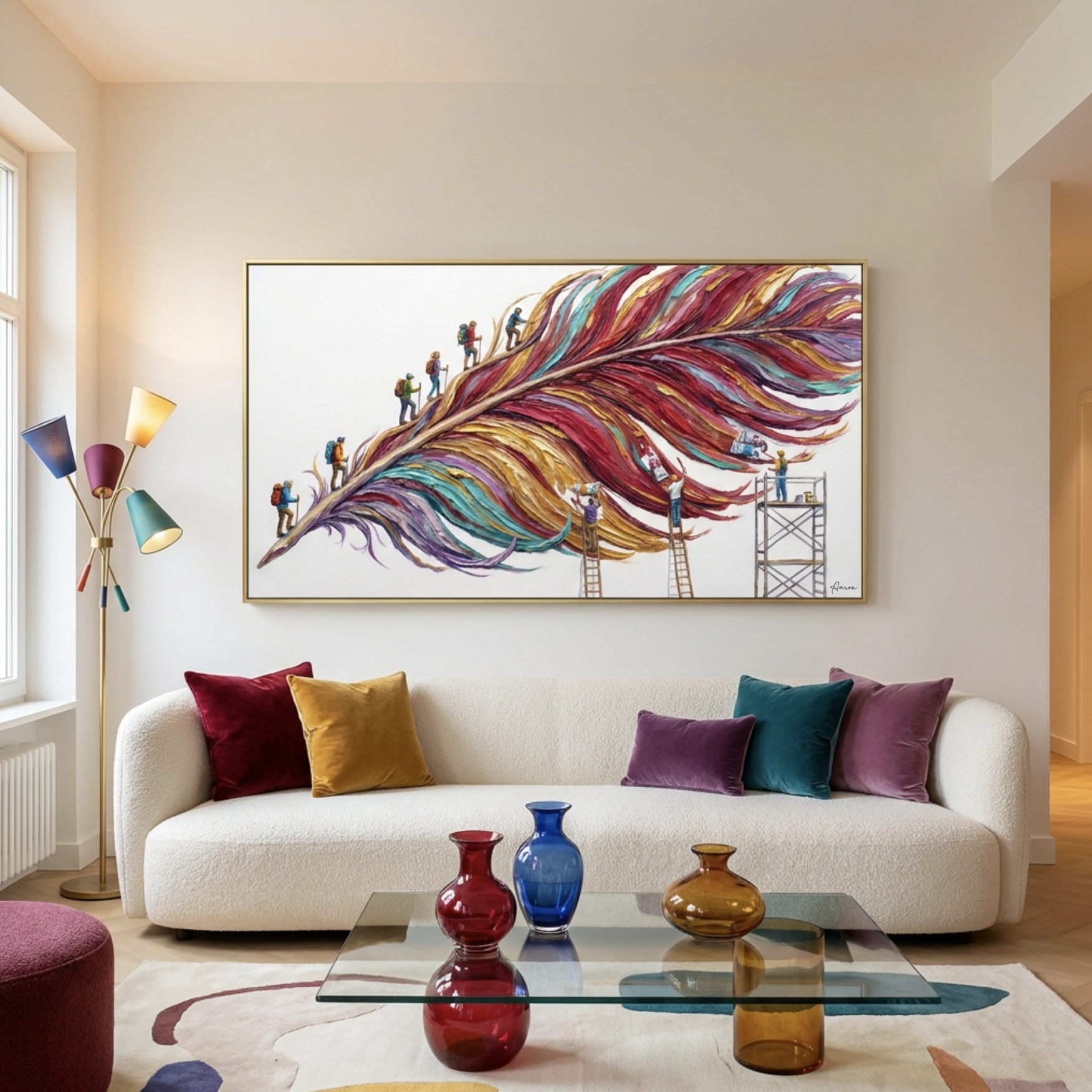 Writing Feather 48
