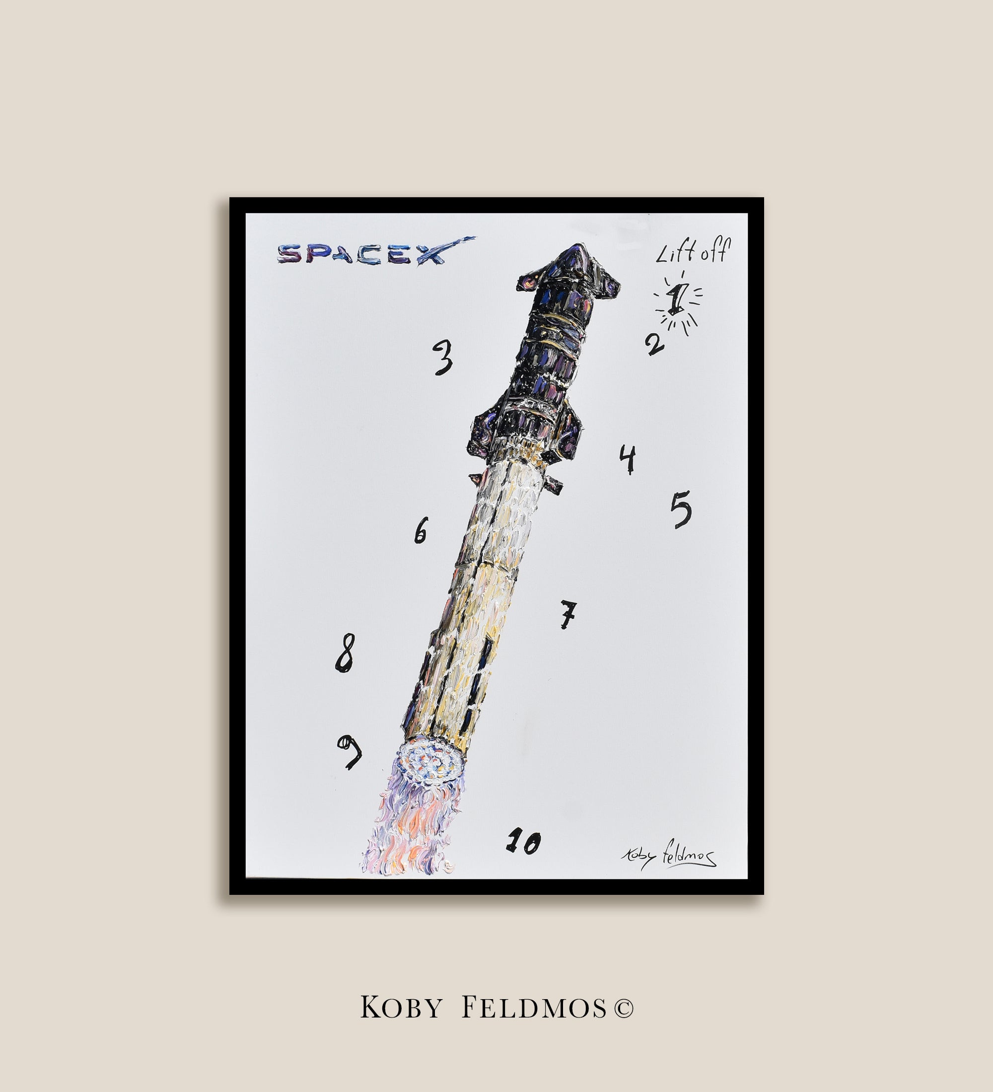 Space-X, Custom painting 40