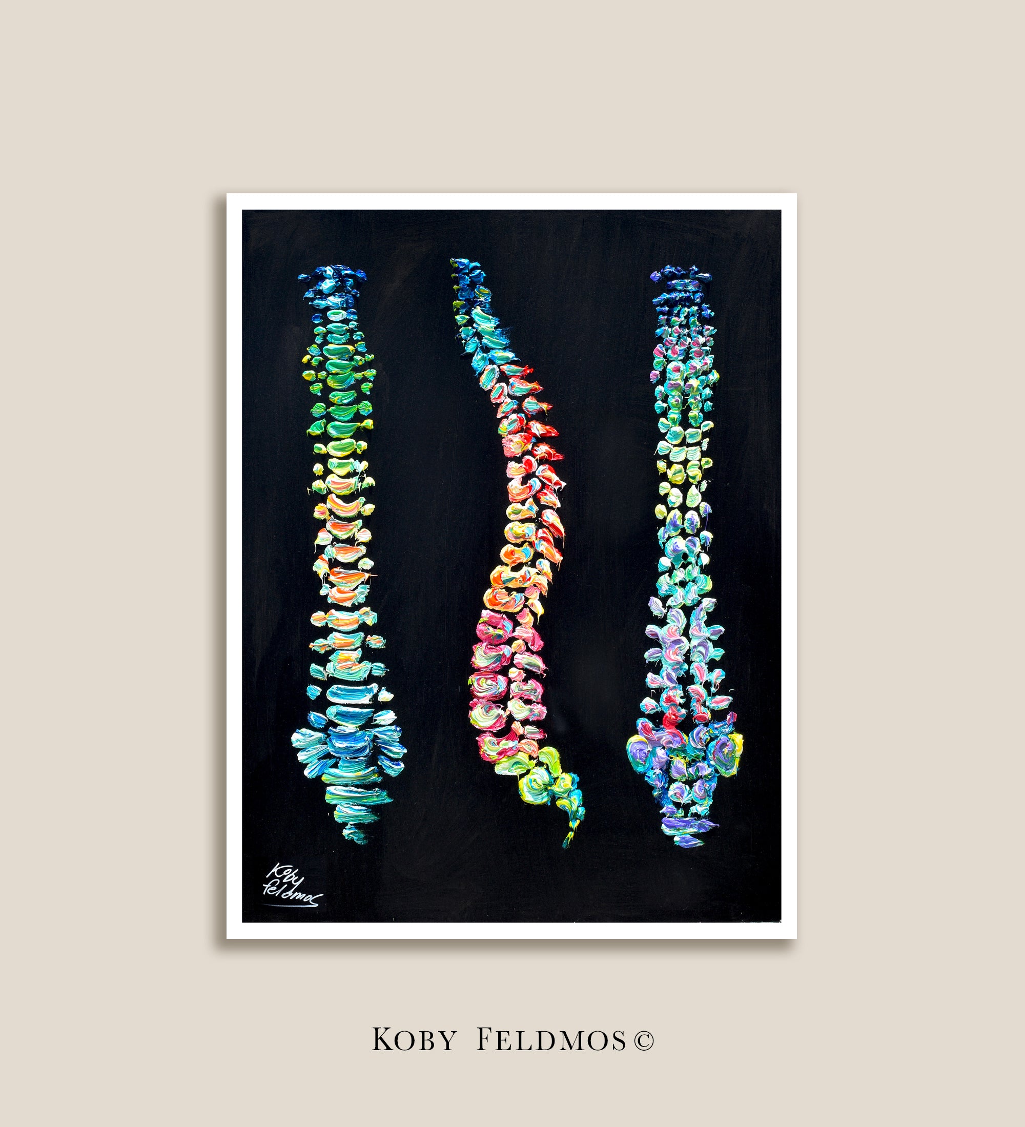 Spine Anatomy (Black BG) 40