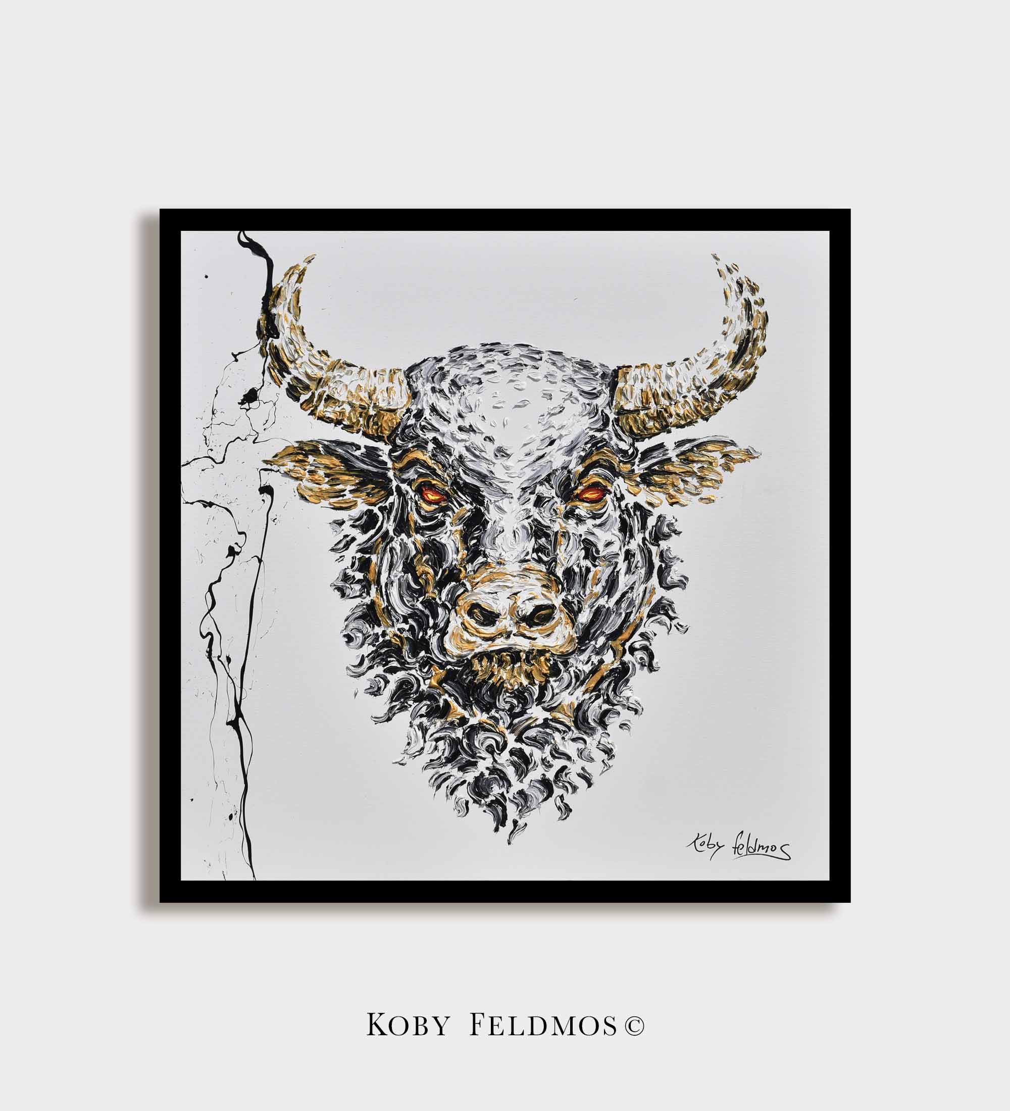 Wall St. Bull Portrait (new) 35