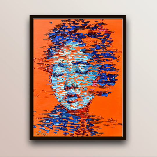 Blue Against Orange 40