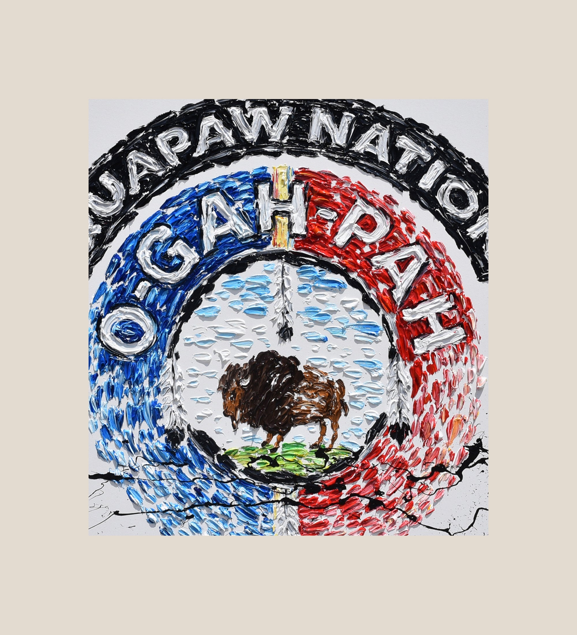 Quapaw Nation's, Customized Logo 35