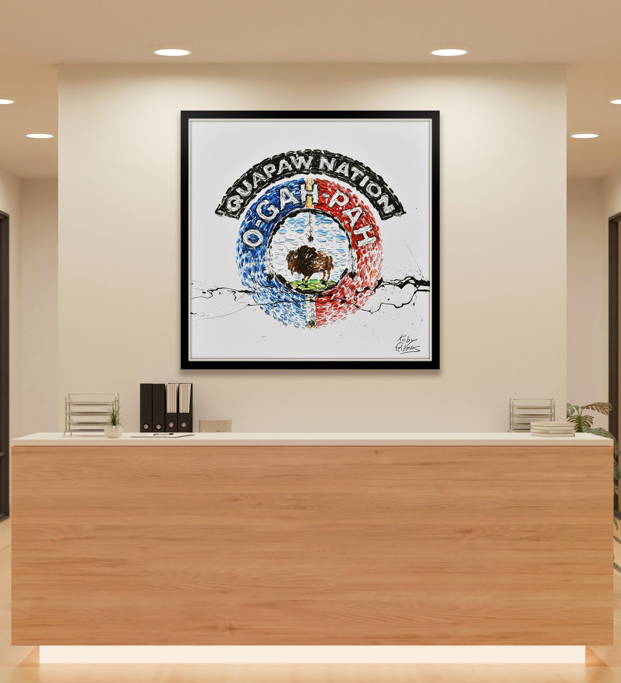 Quapaw Nation's, Customized Logo 35