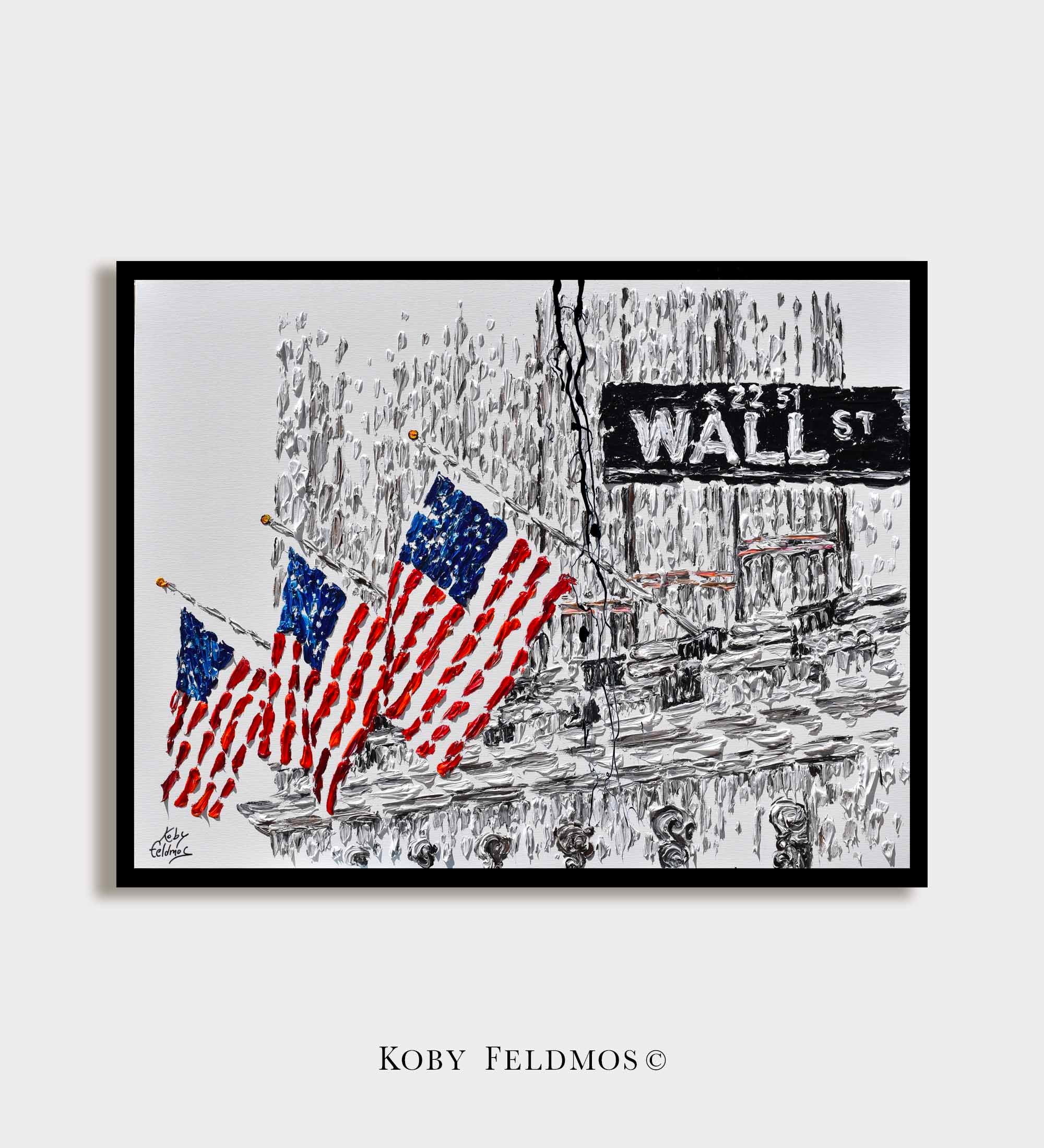 Wall St. Buildings 40”