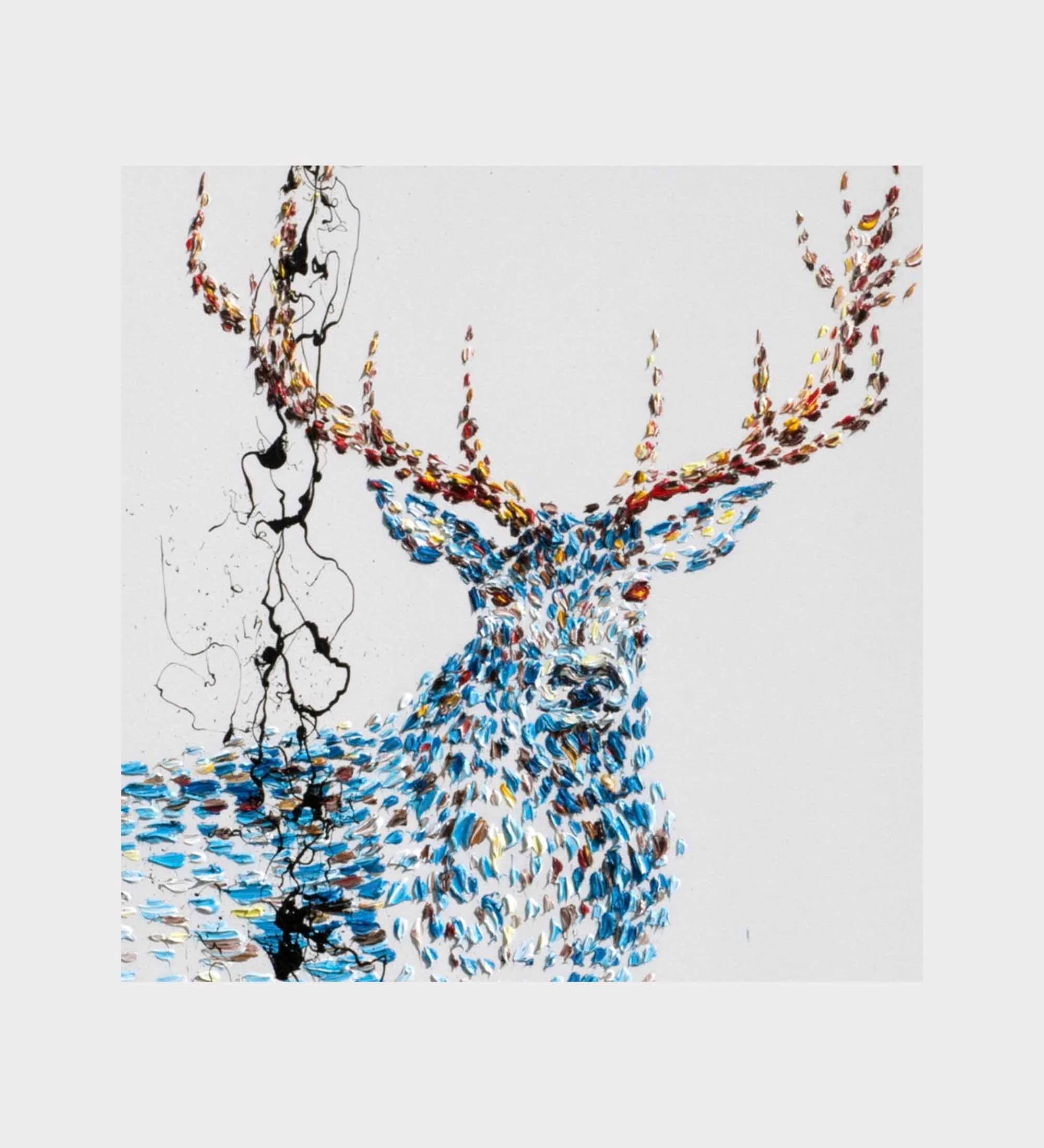 Abstract Stag 55