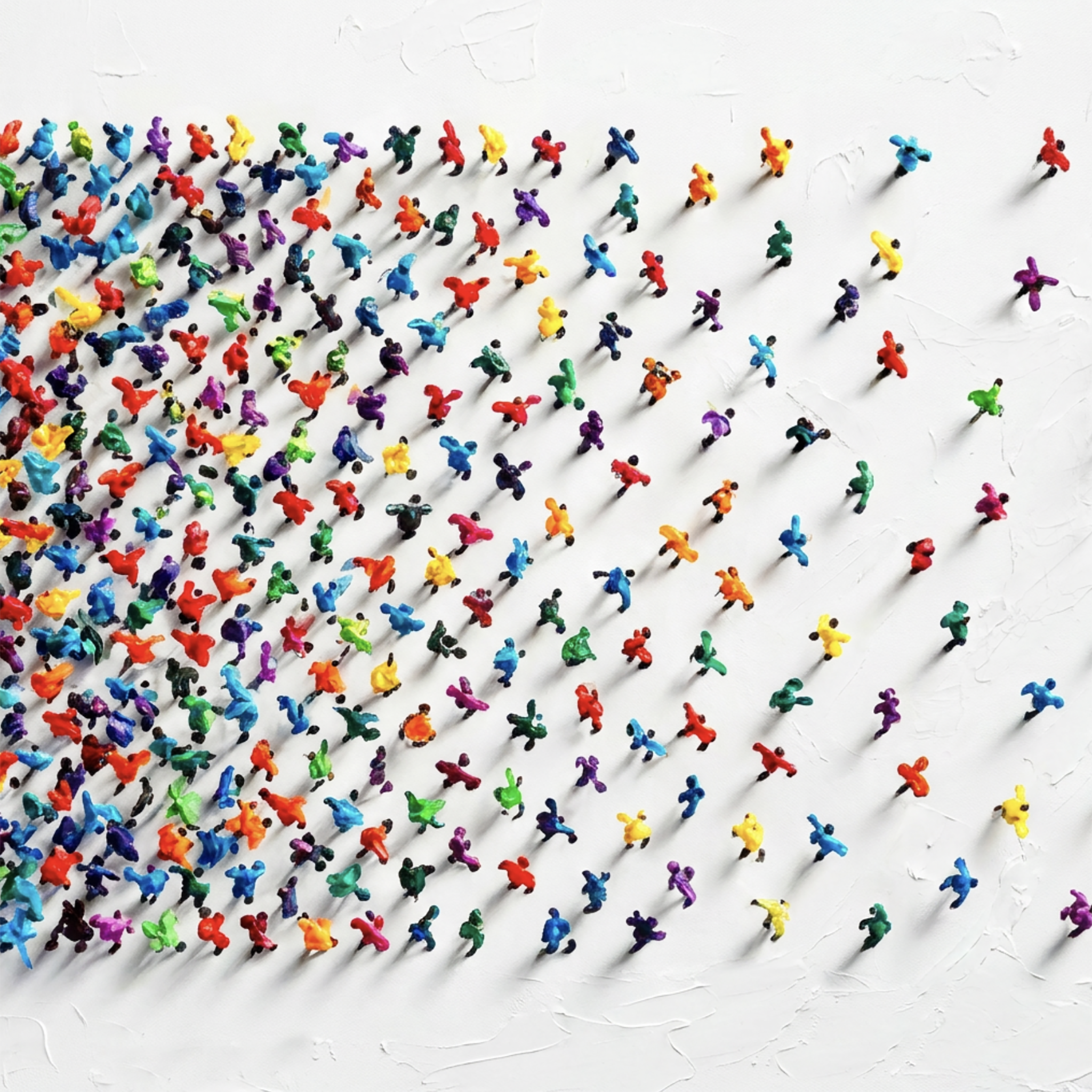 Textured Mini People 67
