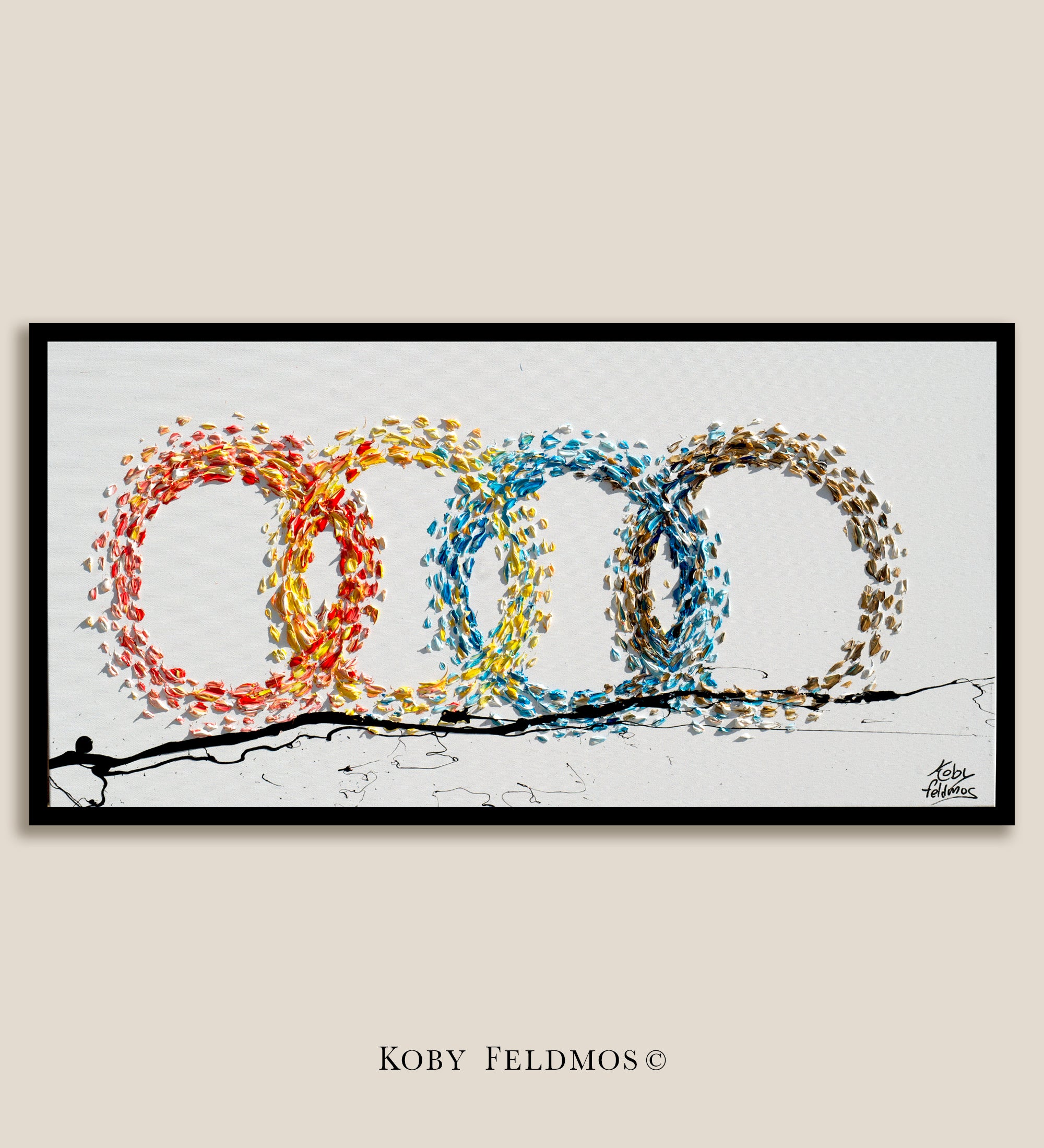 Audi Rings Art, Luxury Automotive 67