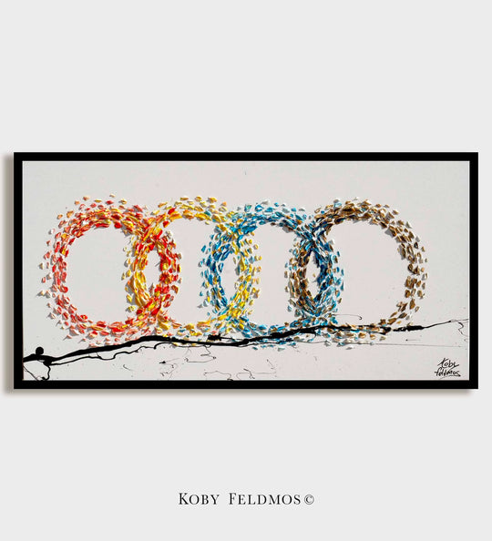 Audi Rings Art, Luxury Automotive 67