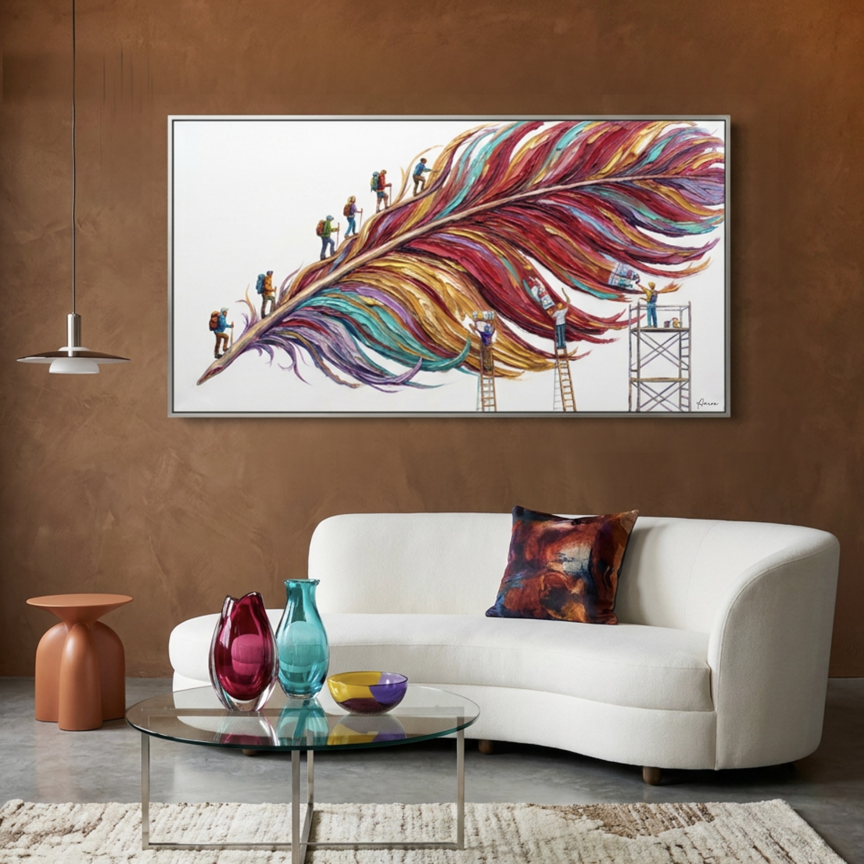 Writing Feather 48