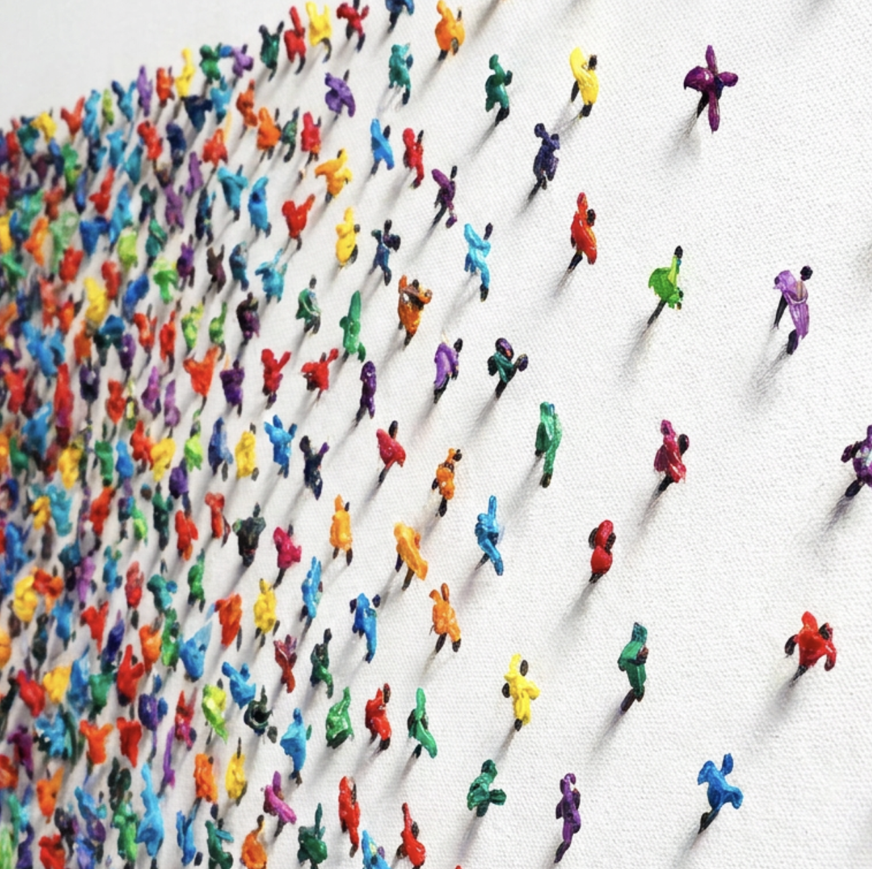Textured Mini People 67
