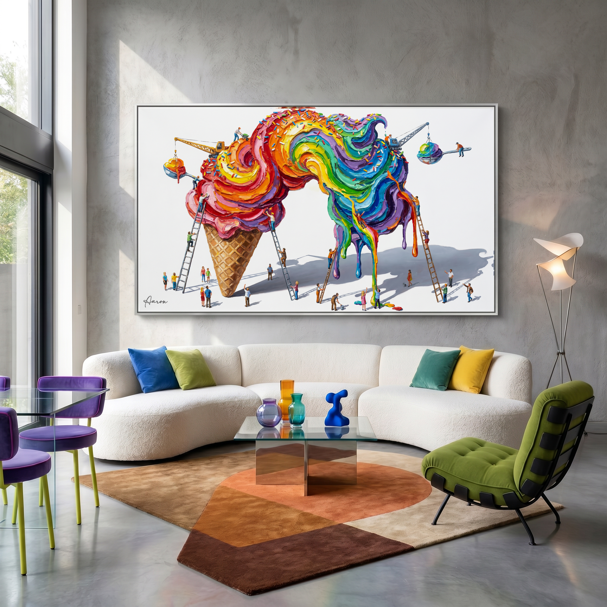 Rainbow Ice Cream 48