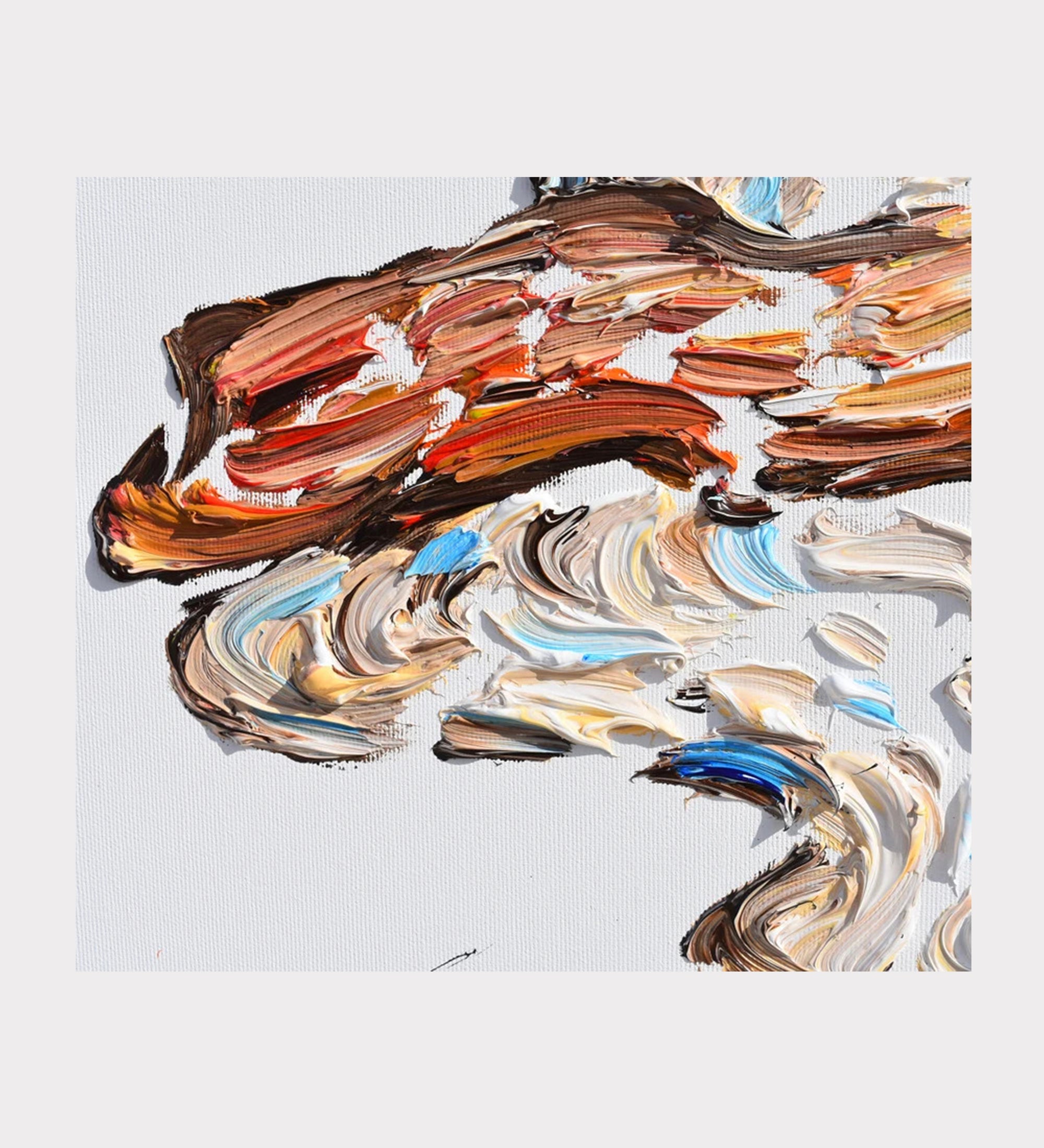 Abstract bacon & egg 25