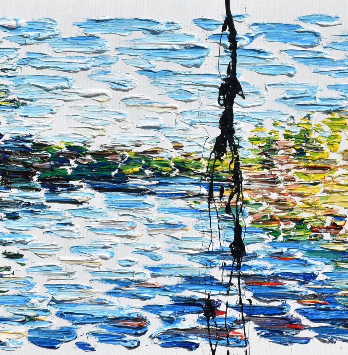 Lake over the trees 40