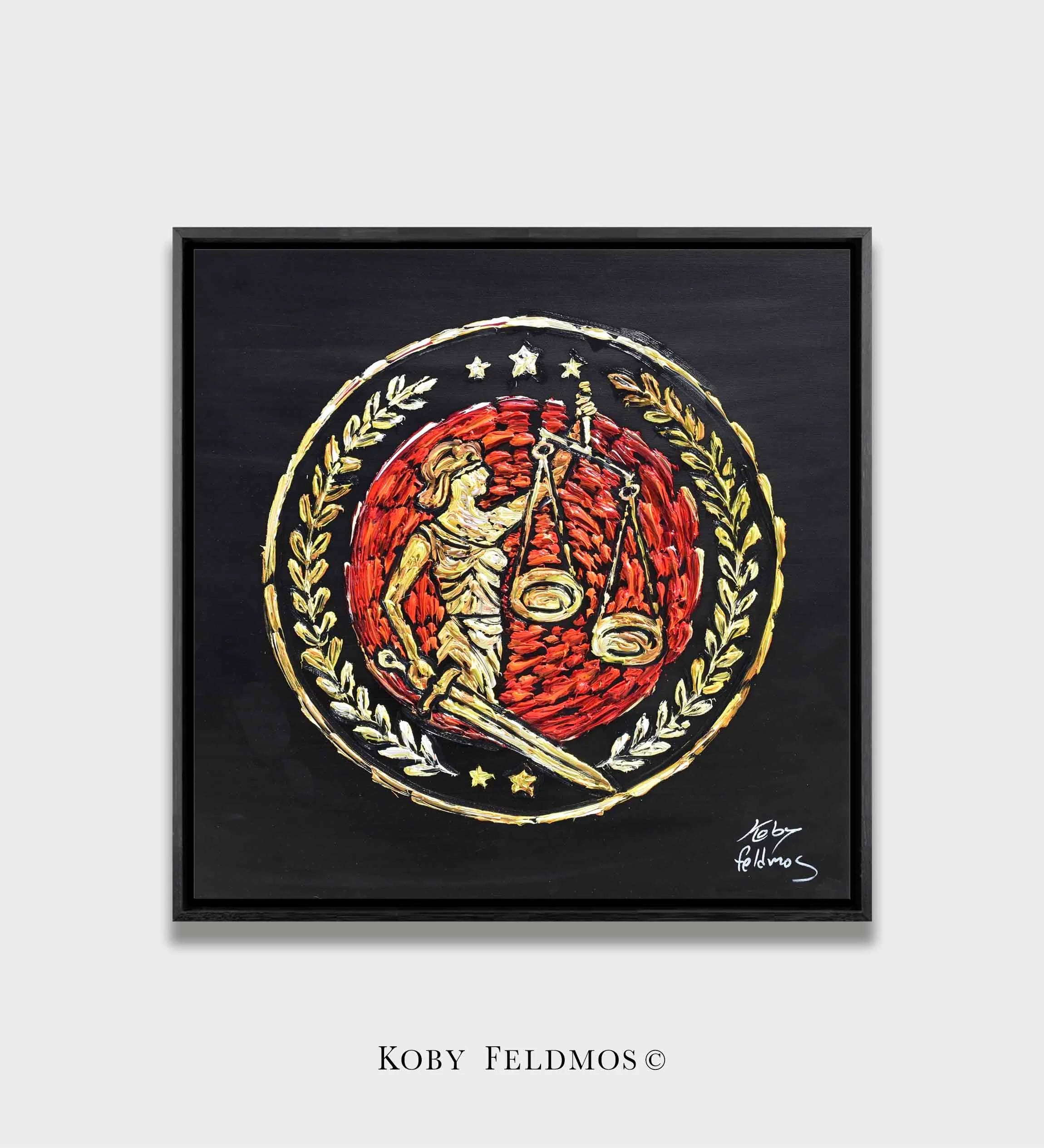 Scales of Justice Emblem