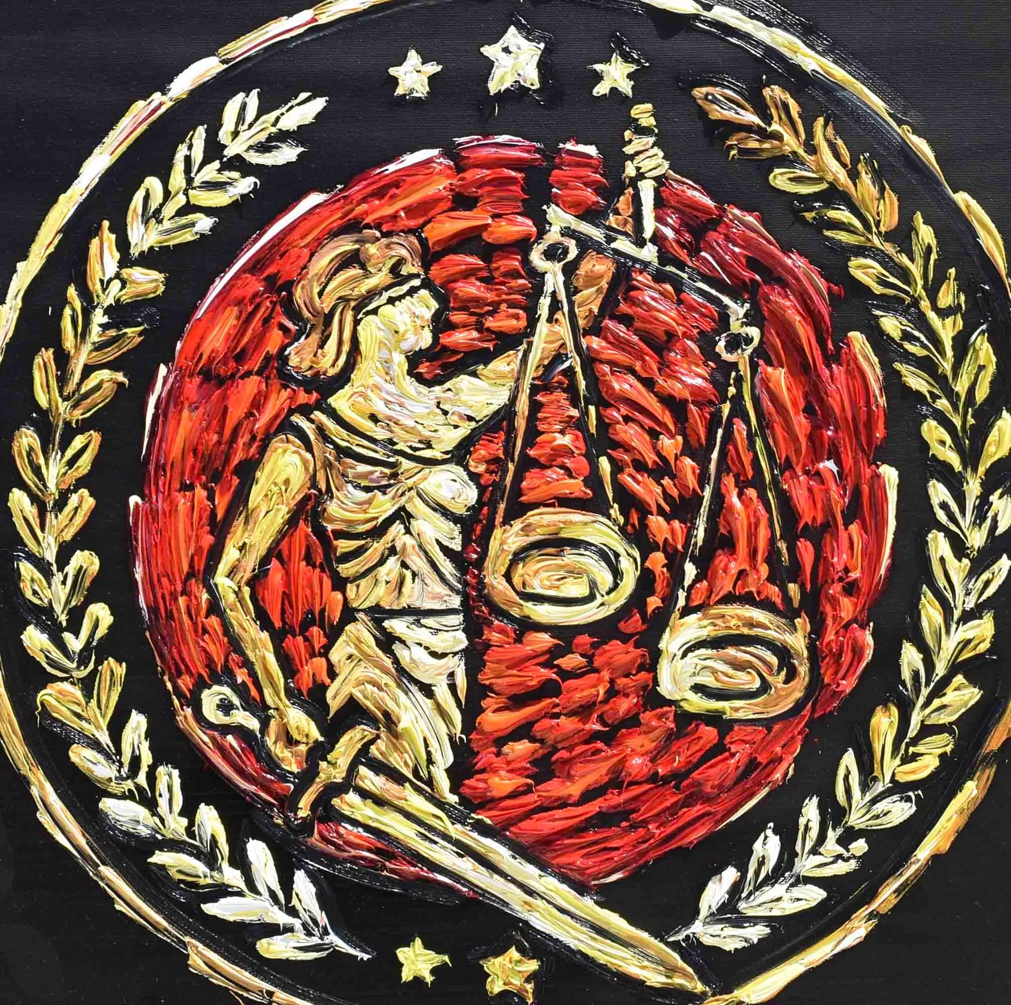Scales of Justice Emblem